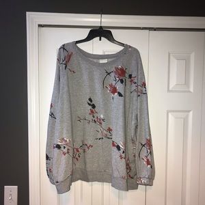 Ava+Viv plus size sweatshirt